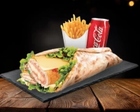 Menu Naan Cordon Bleu